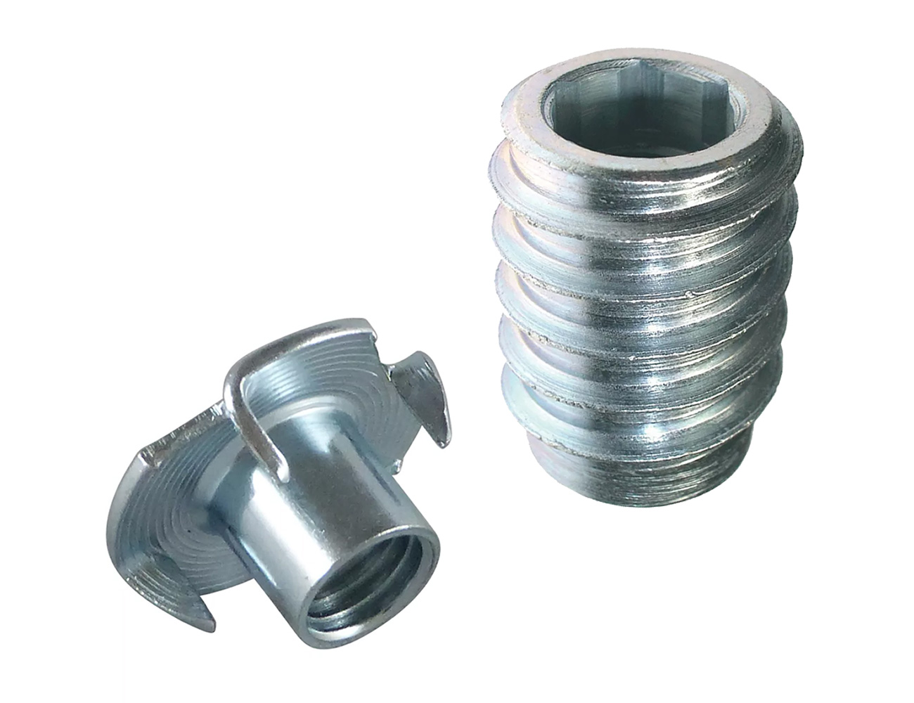 Gewindeeinsätze und Einschlagmutter